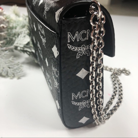 MCM Millie limited edition clutch purse bag black - Picture 5 of 8